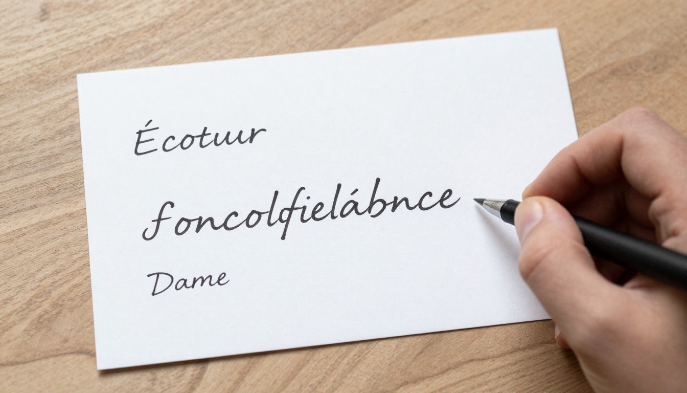 Rédaction du message : articuler sincérité et structure formelle