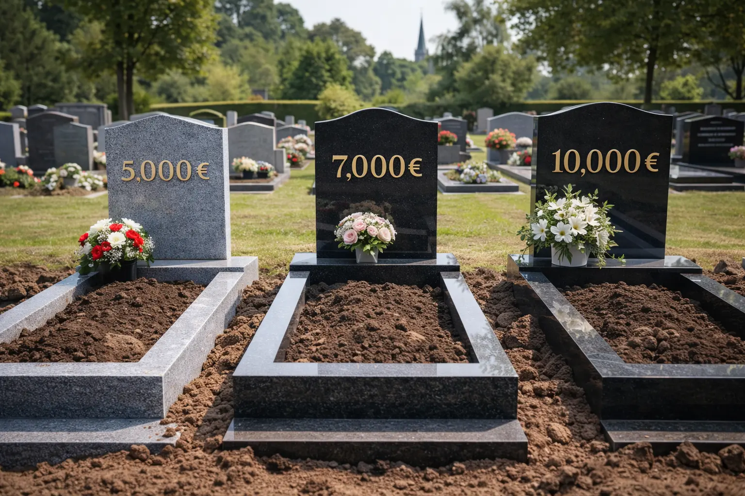 concession funéraire prix
