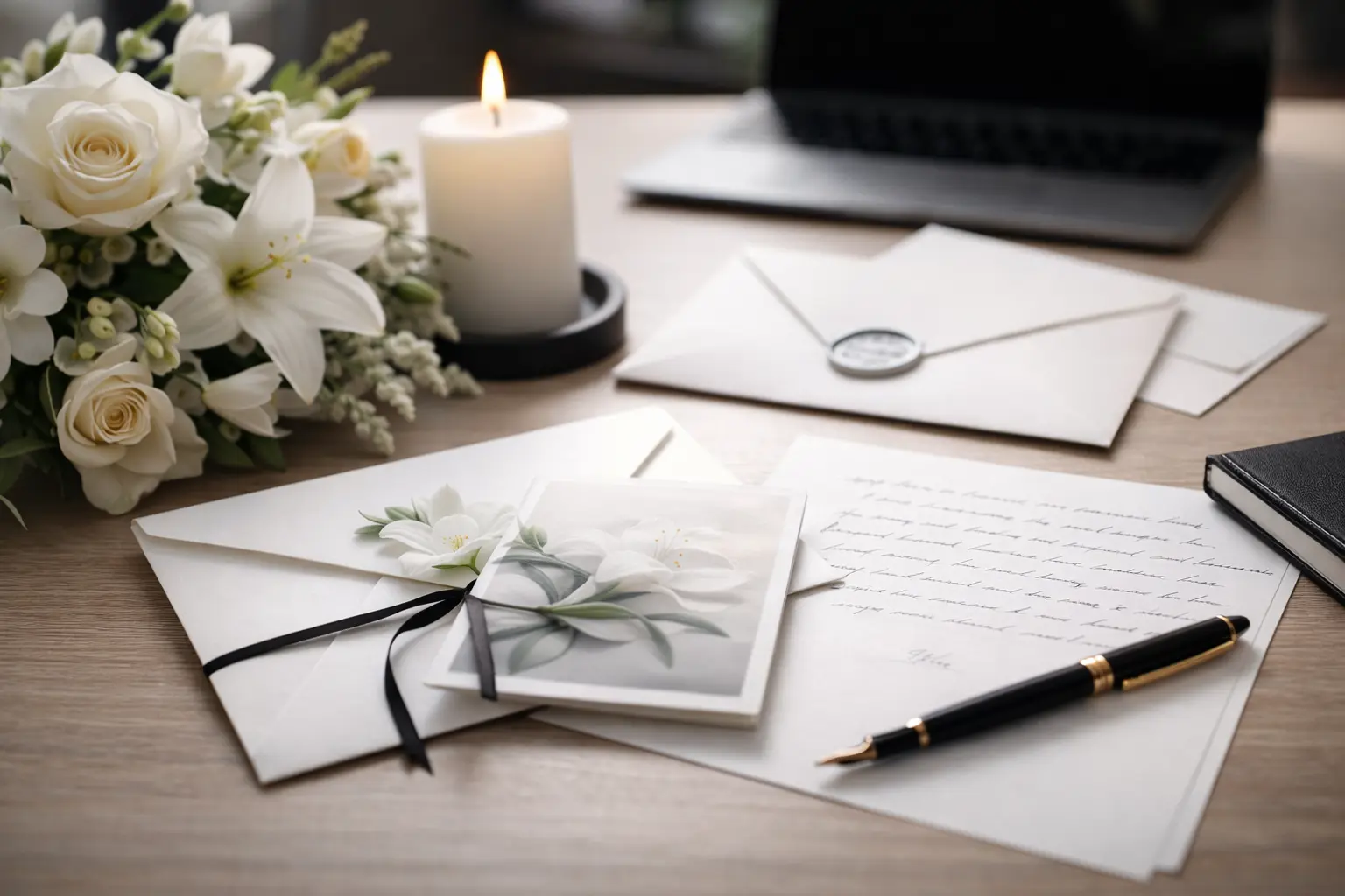 lettres condoléances patron