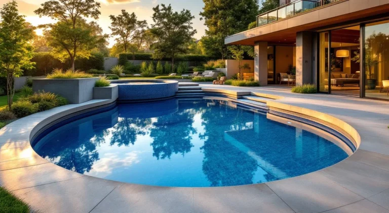 Piscine semi enterrée béton : guide complet, prix et étapes de construction